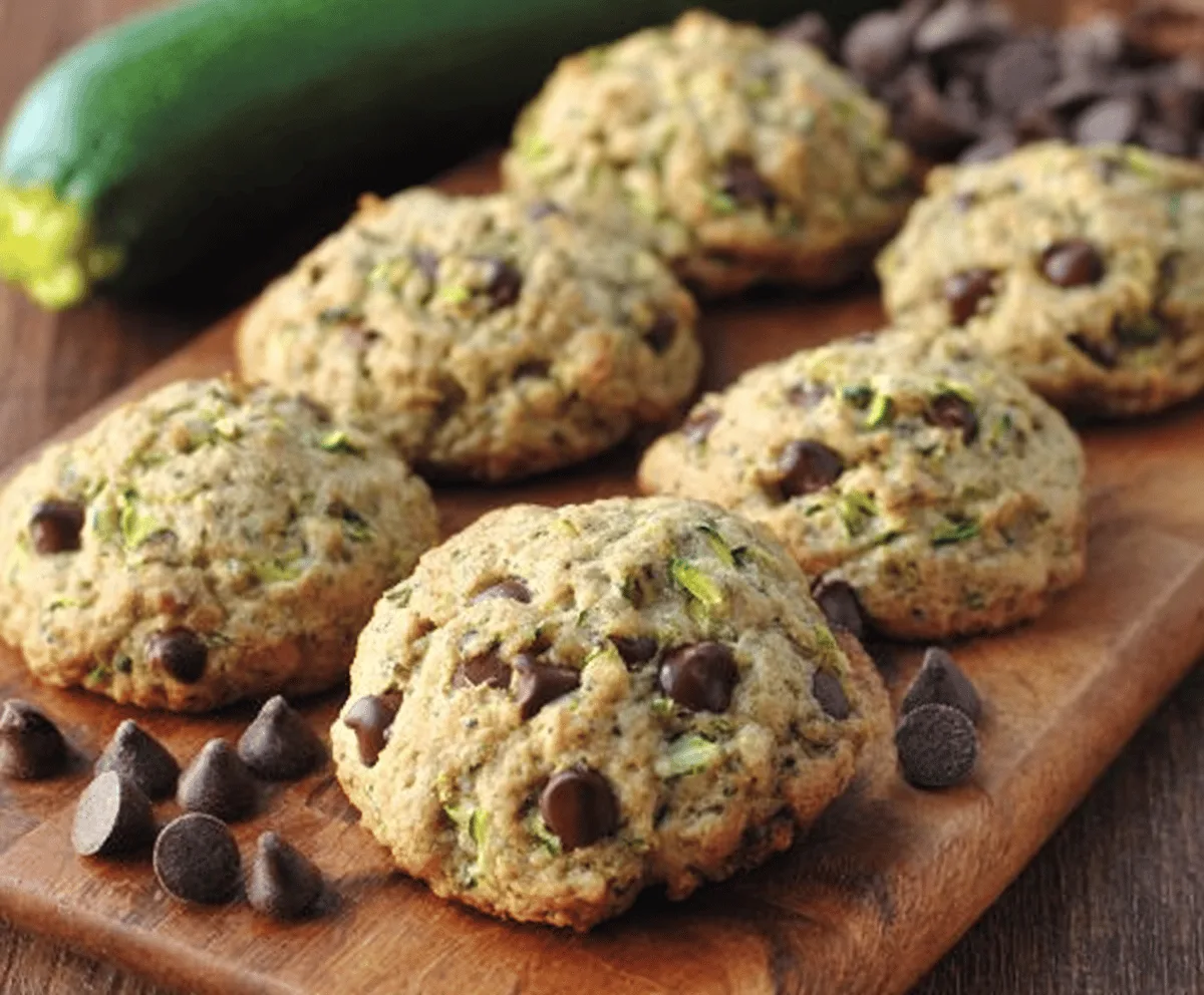 Moist Zucchini Chocolate Chip Cookies Recipe