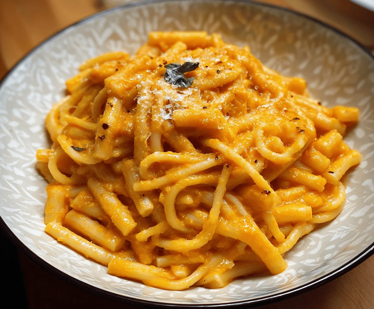 Creamy Butternut Squash Pasta Sauce
