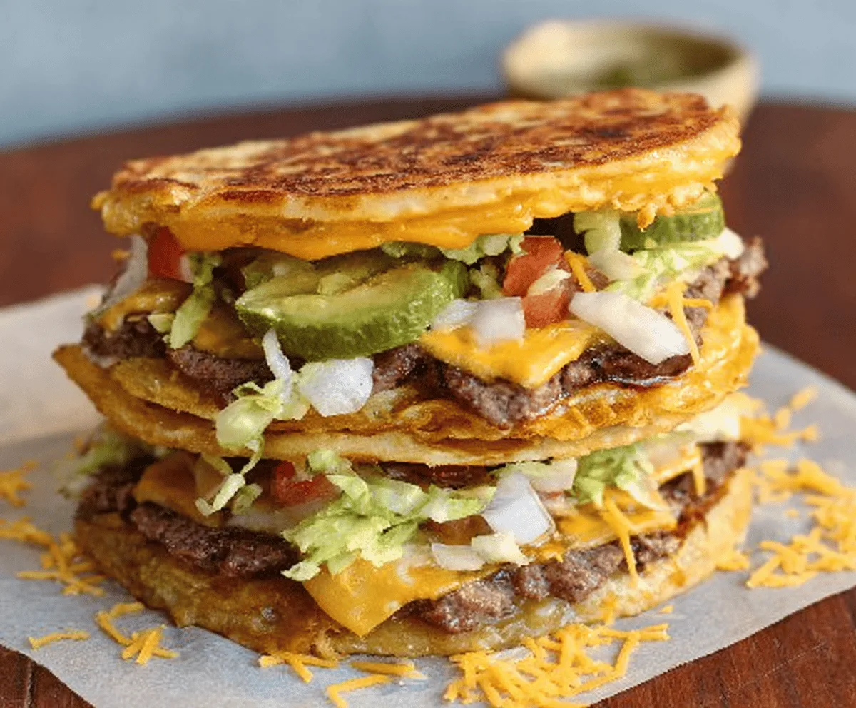 Big Mac Smash Burger Taco Recipe