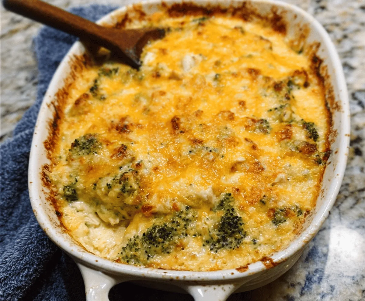 Easy Chicken Broccoli Casserole