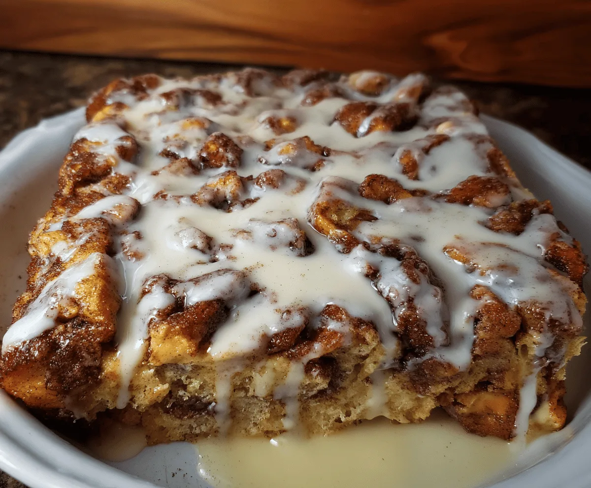 Easy Cinnamon Roll French Toast Bake