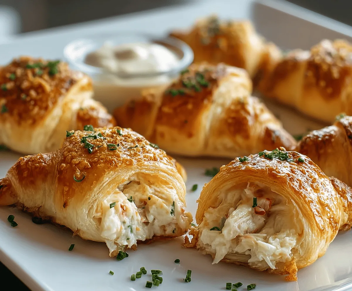 Easy Crab Crescent Bites Recipe