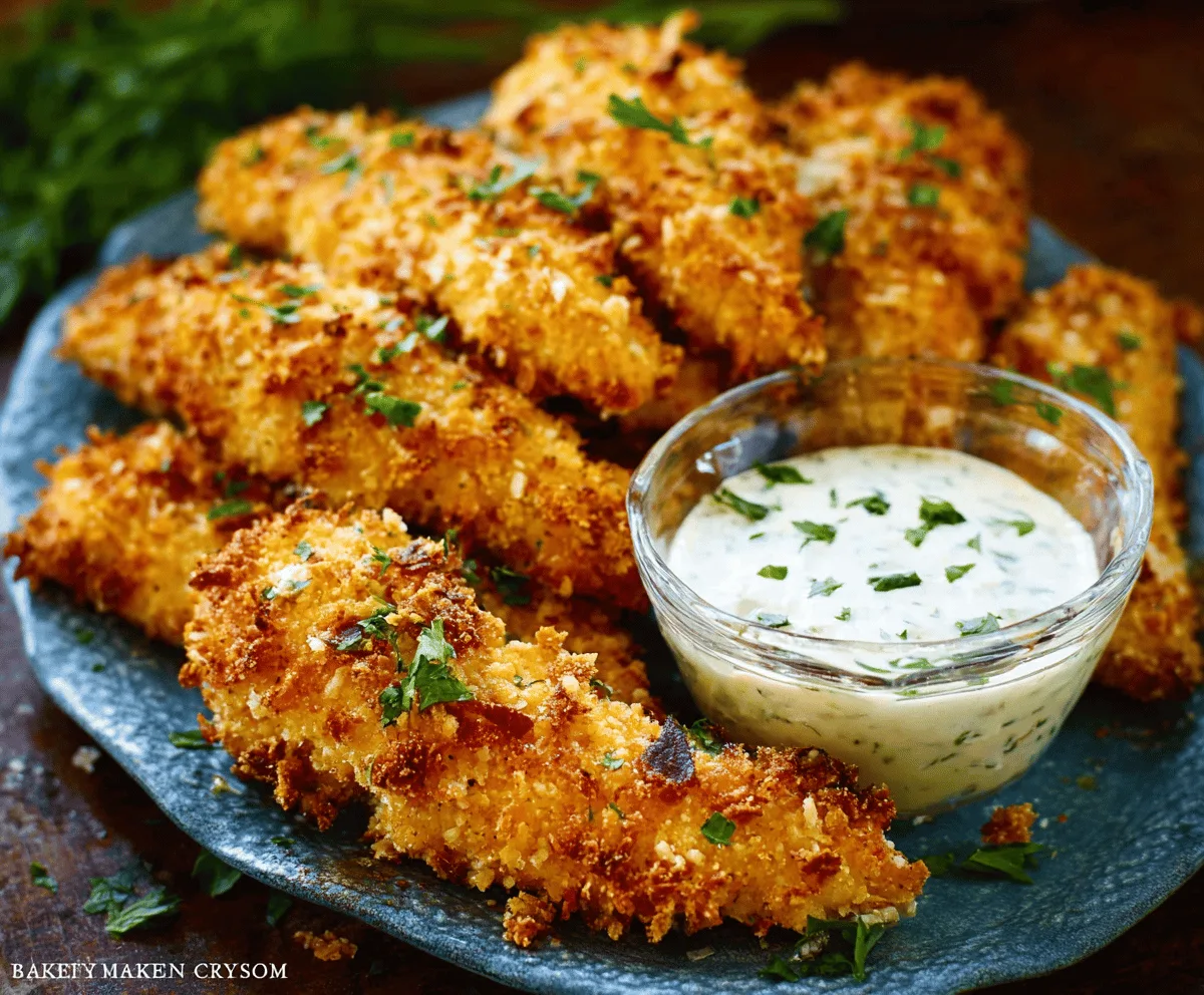 Crispy Baked Chicken Tenders Recipe
