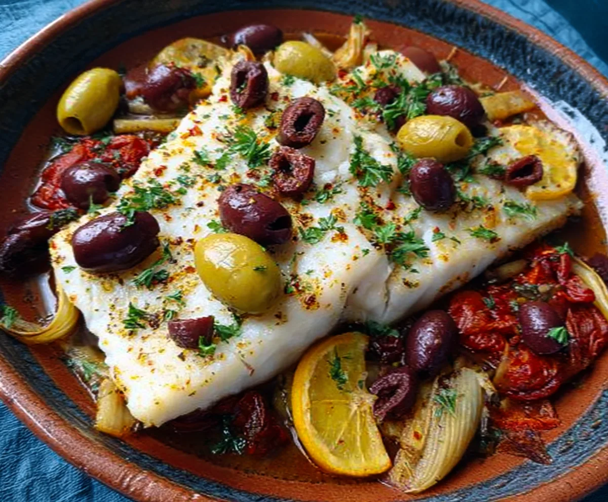 Easy Mediterranean Baked Fish Recipe