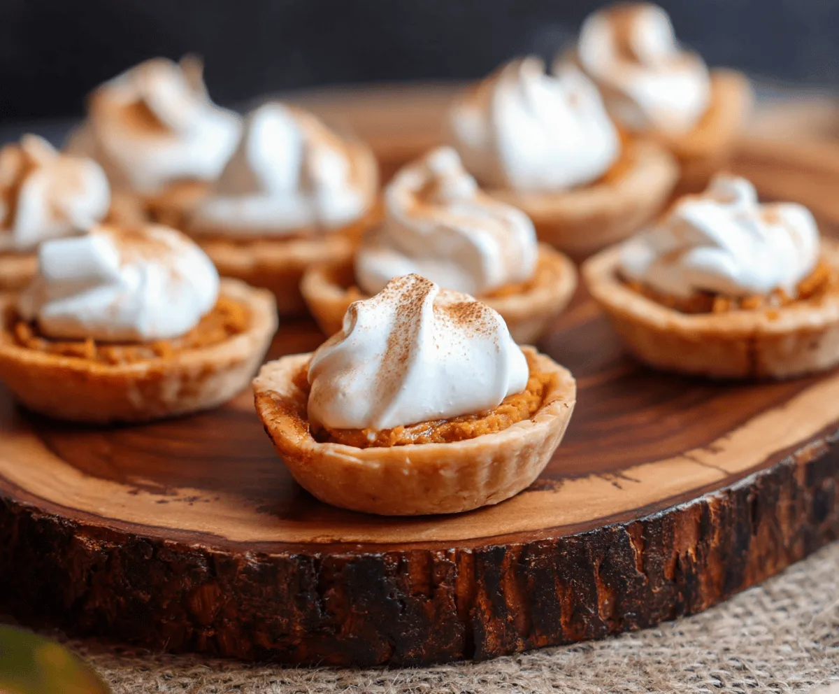 Easy Mini Sweet Potato Pies