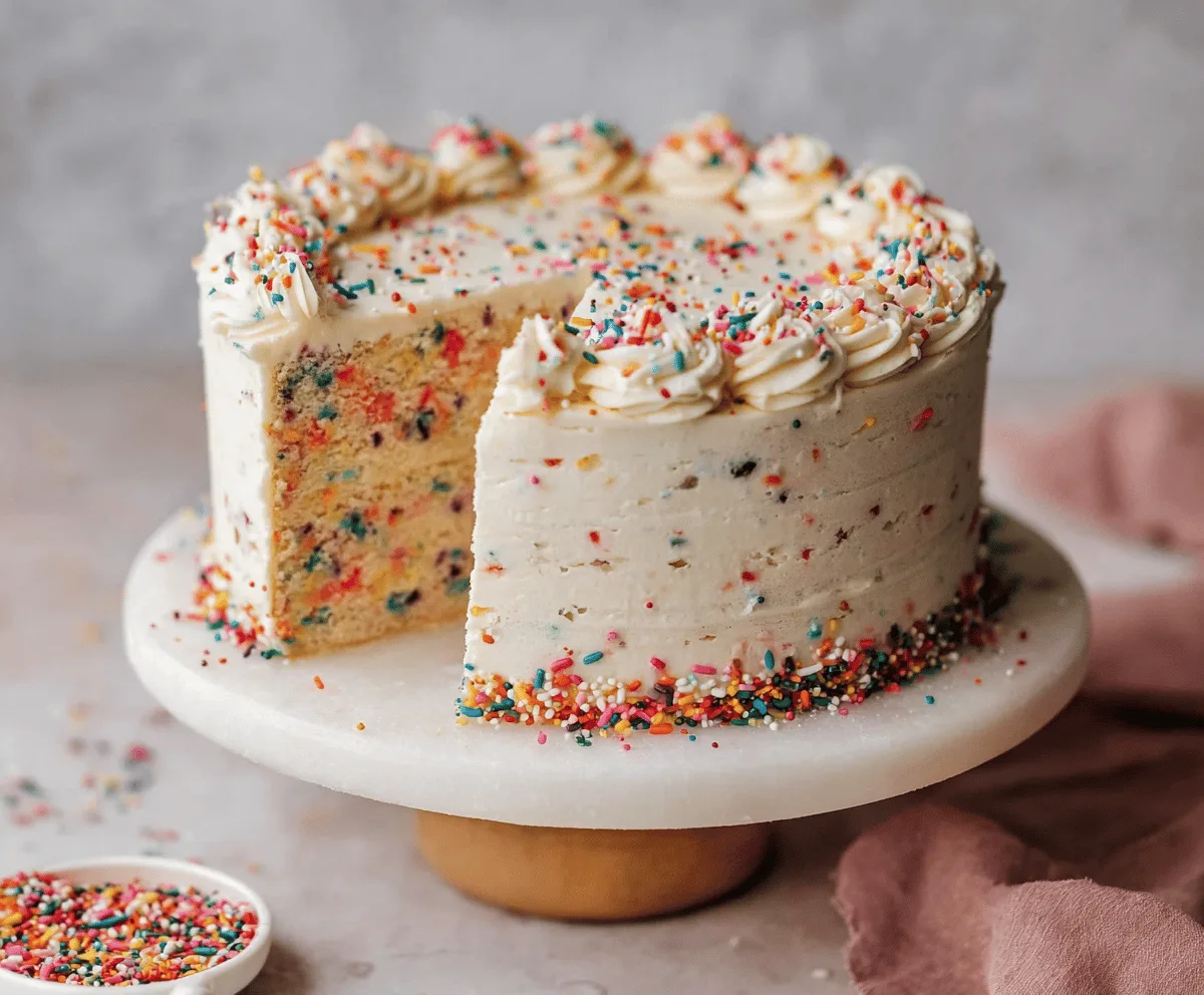 Easy Funfetti Cake Recipe