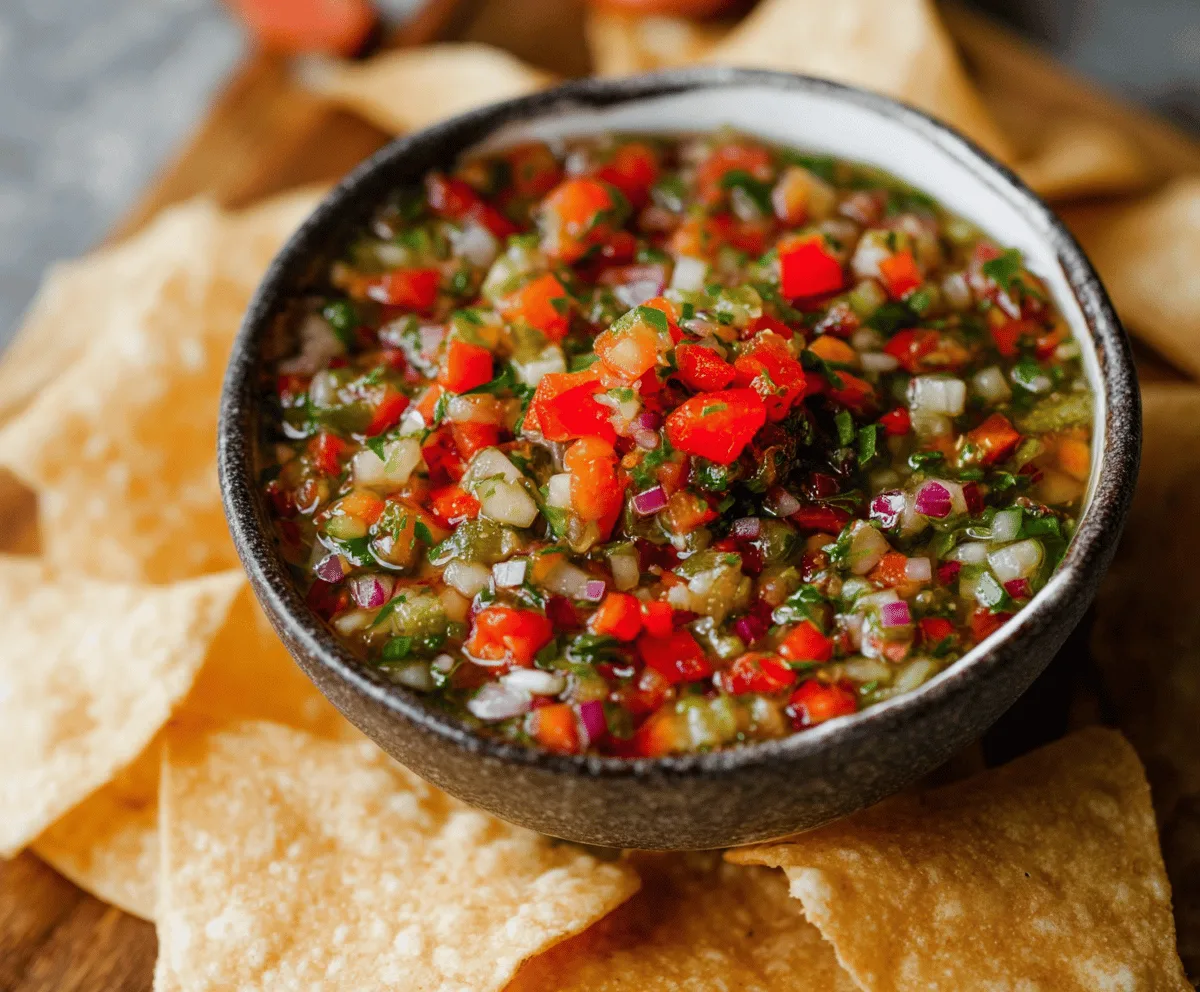 Fresh Pickle De Gallo Salsa Recipe