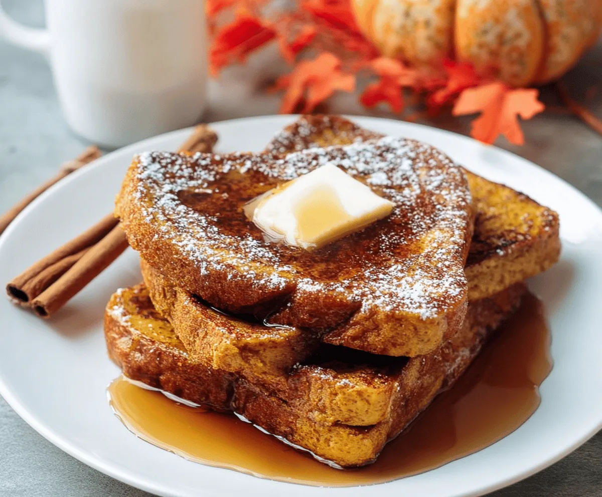 Easy Pumpkin French Toast Recipe