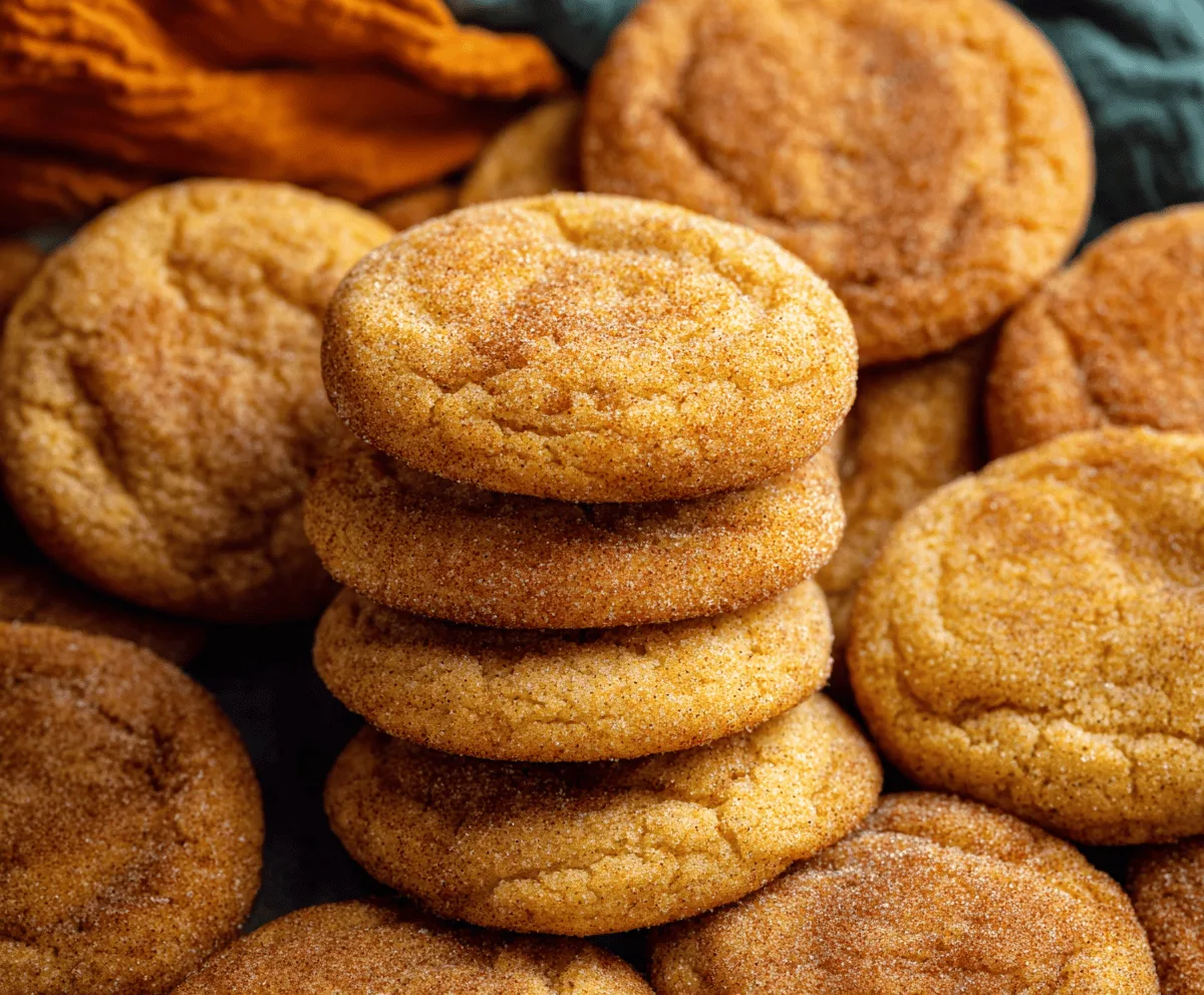 Easy Pumpkin Spice Snickerdoodles