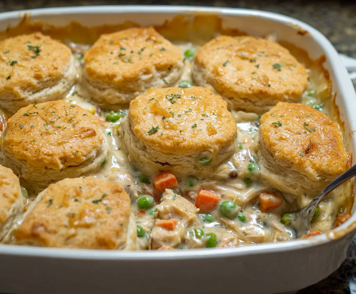 Easy Chicken Pot Pie Casserole