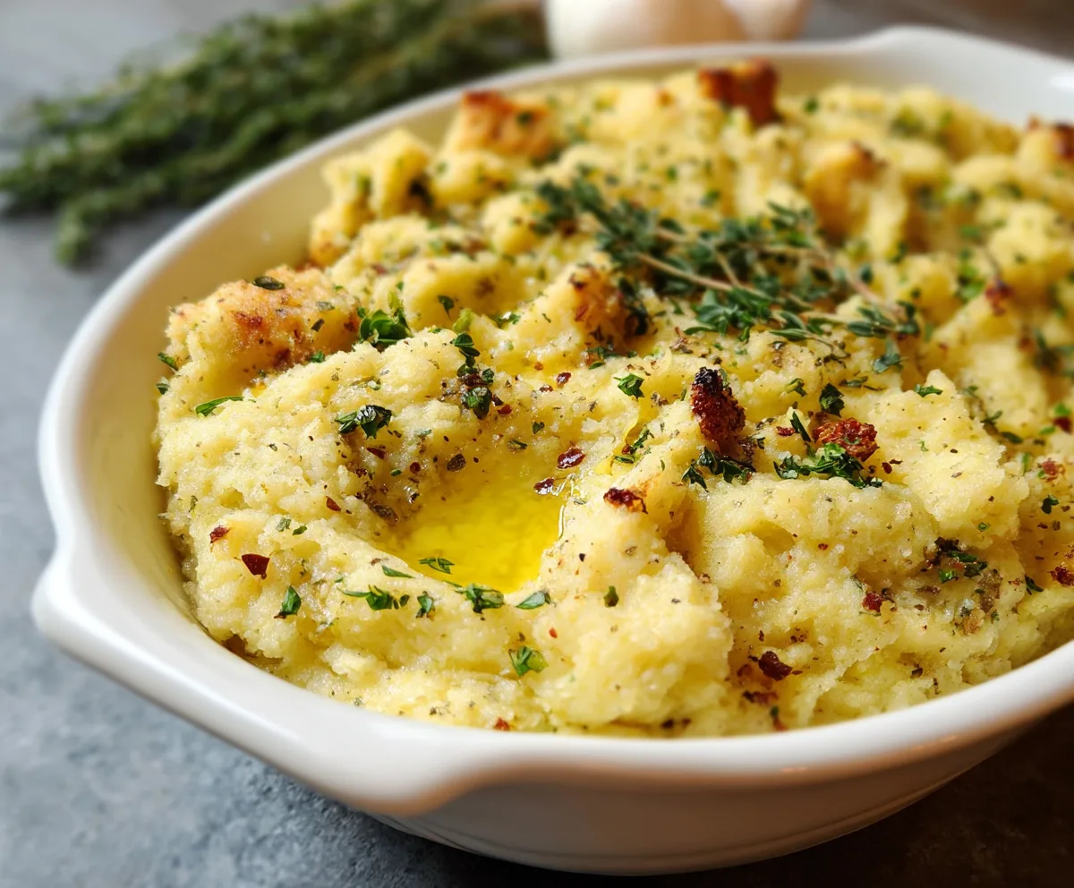 Easy Classic Cornbread Stuffing