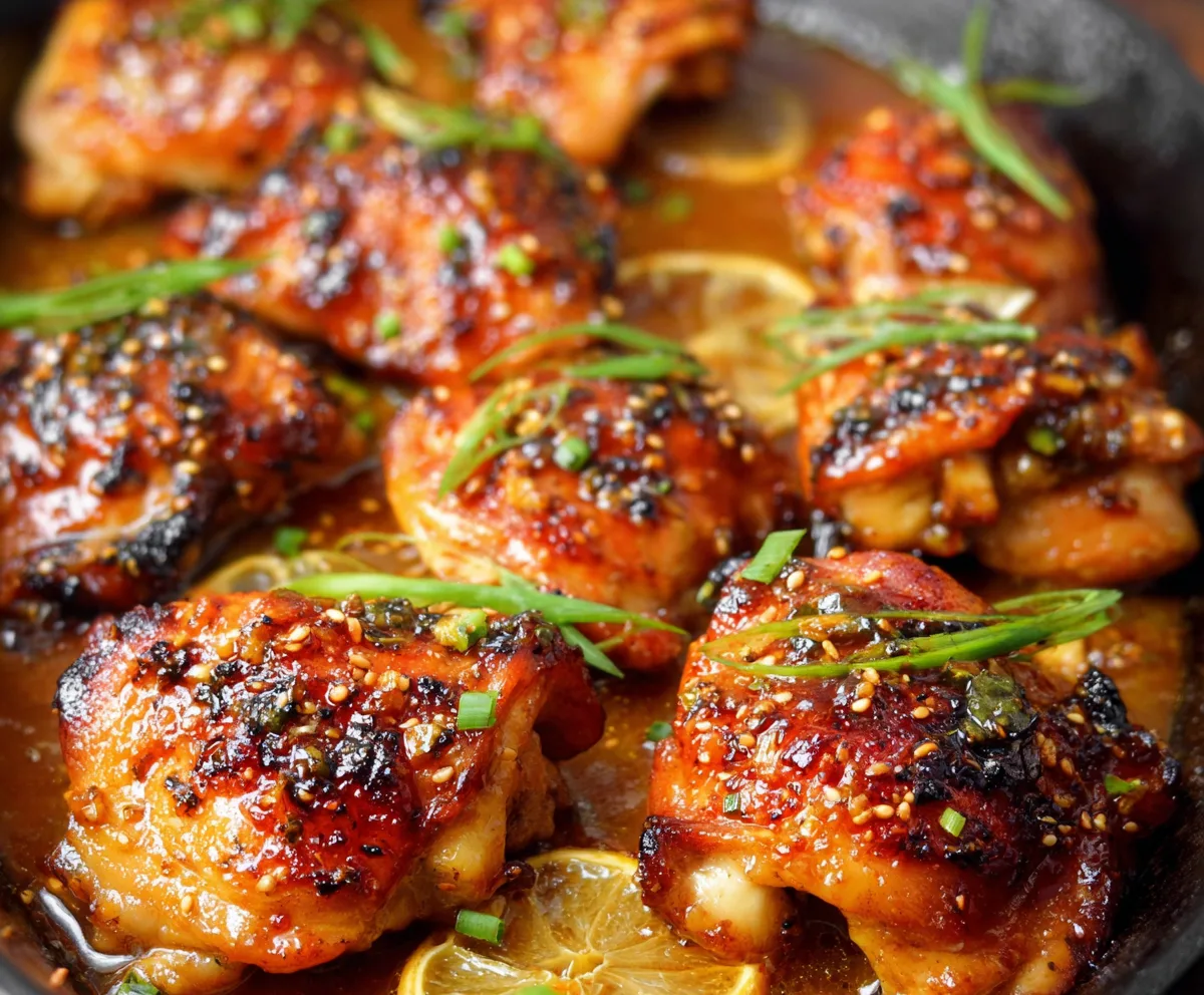 Easy Honey Garlic Baked Chicken