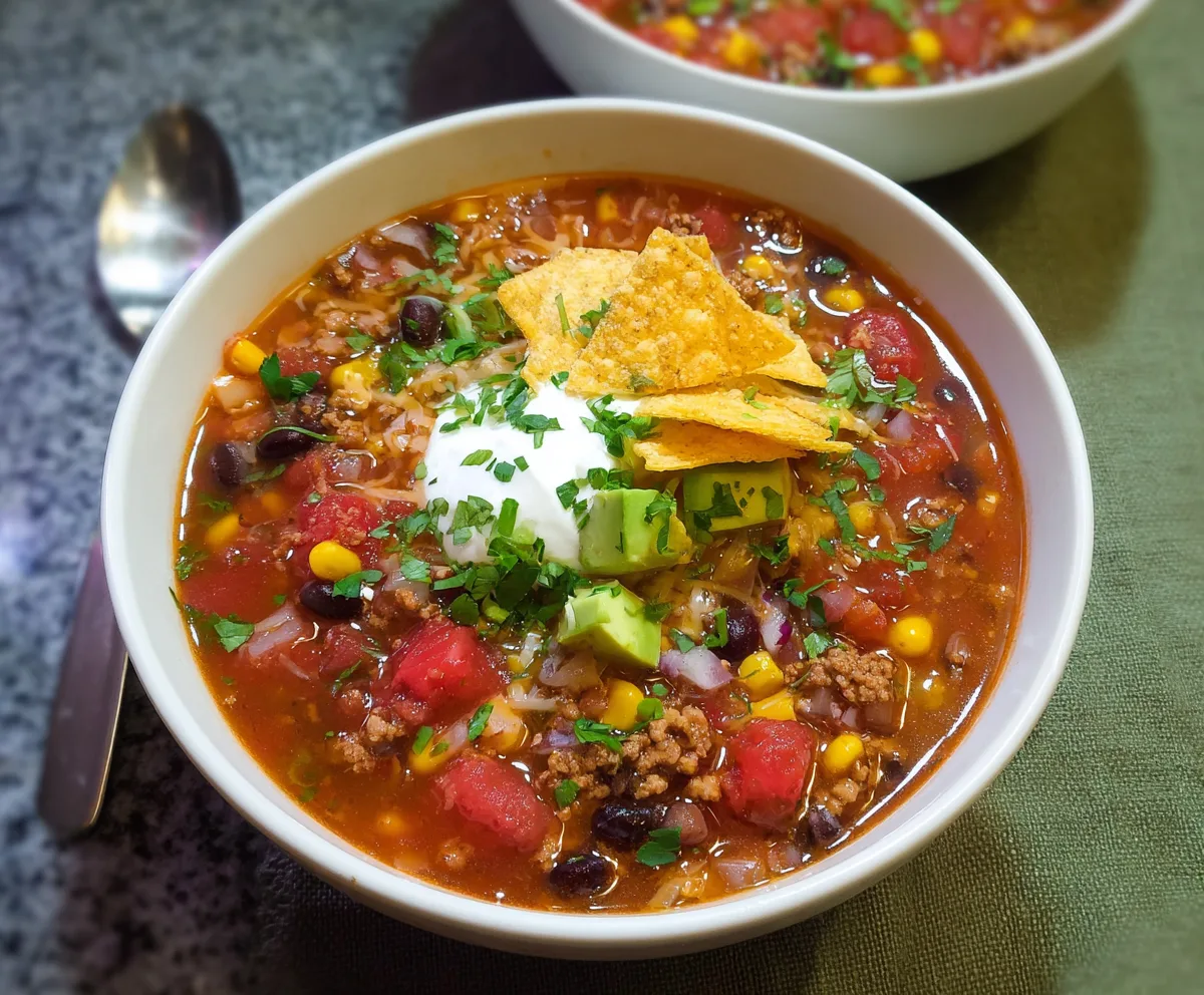 Easy Honey-Glazed Taco Soup