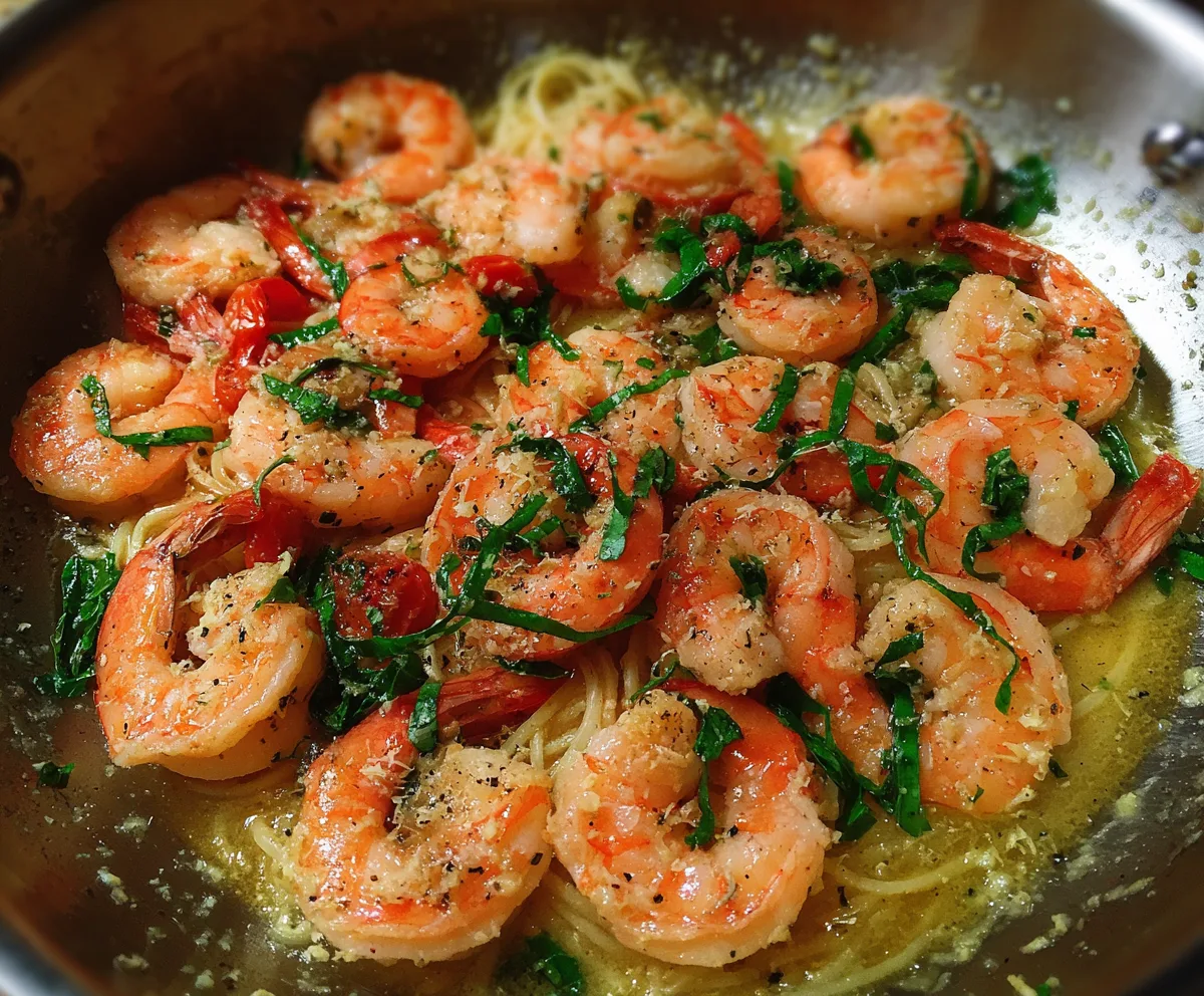Easy Savory Shrimp Scampi Recipe
