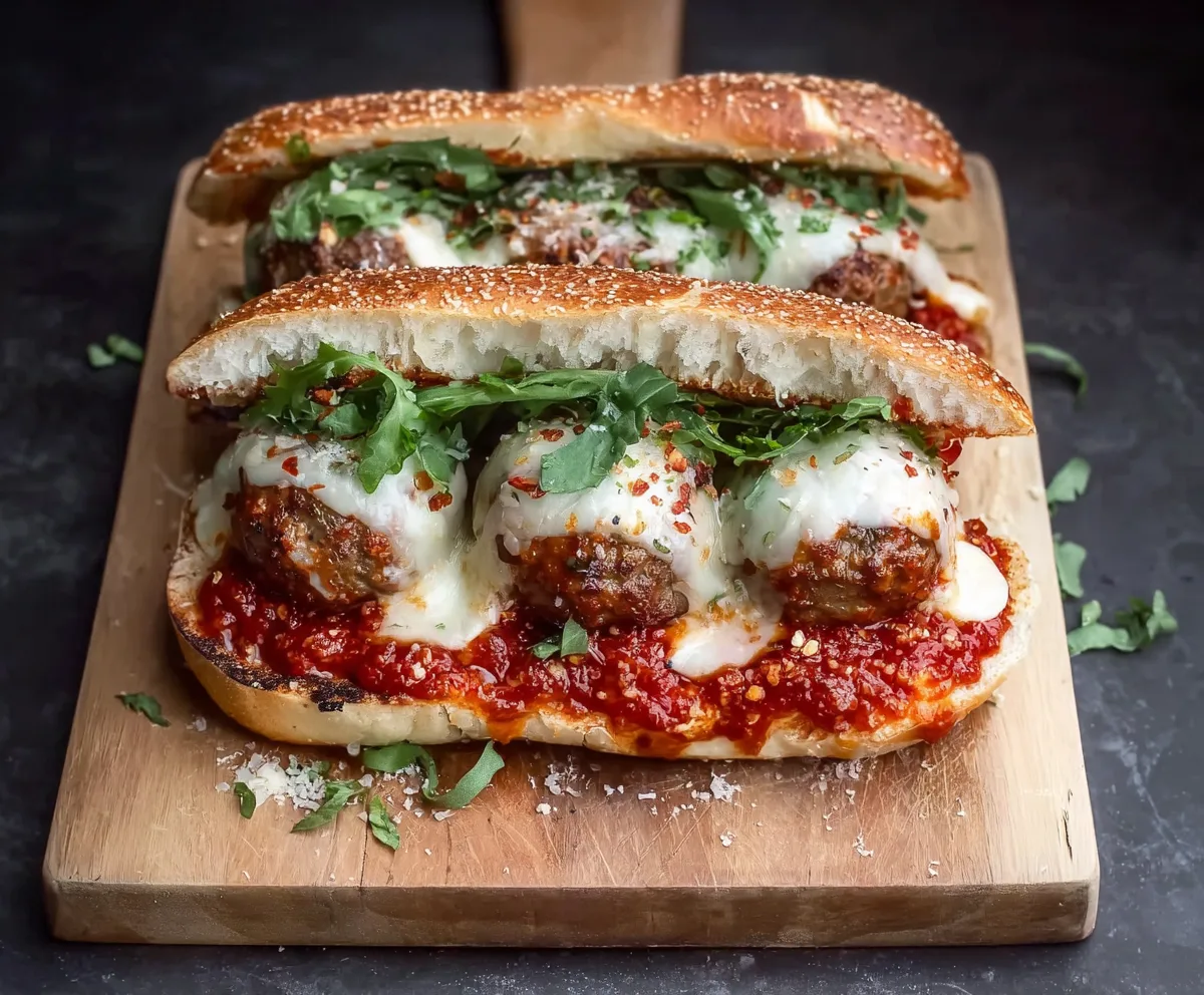 Smoky Meatball Subs Recipe