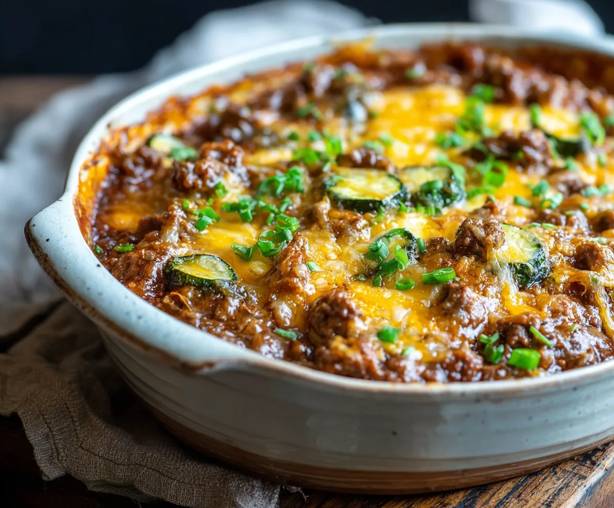 Easy Zesty Beef Casserole Recipe