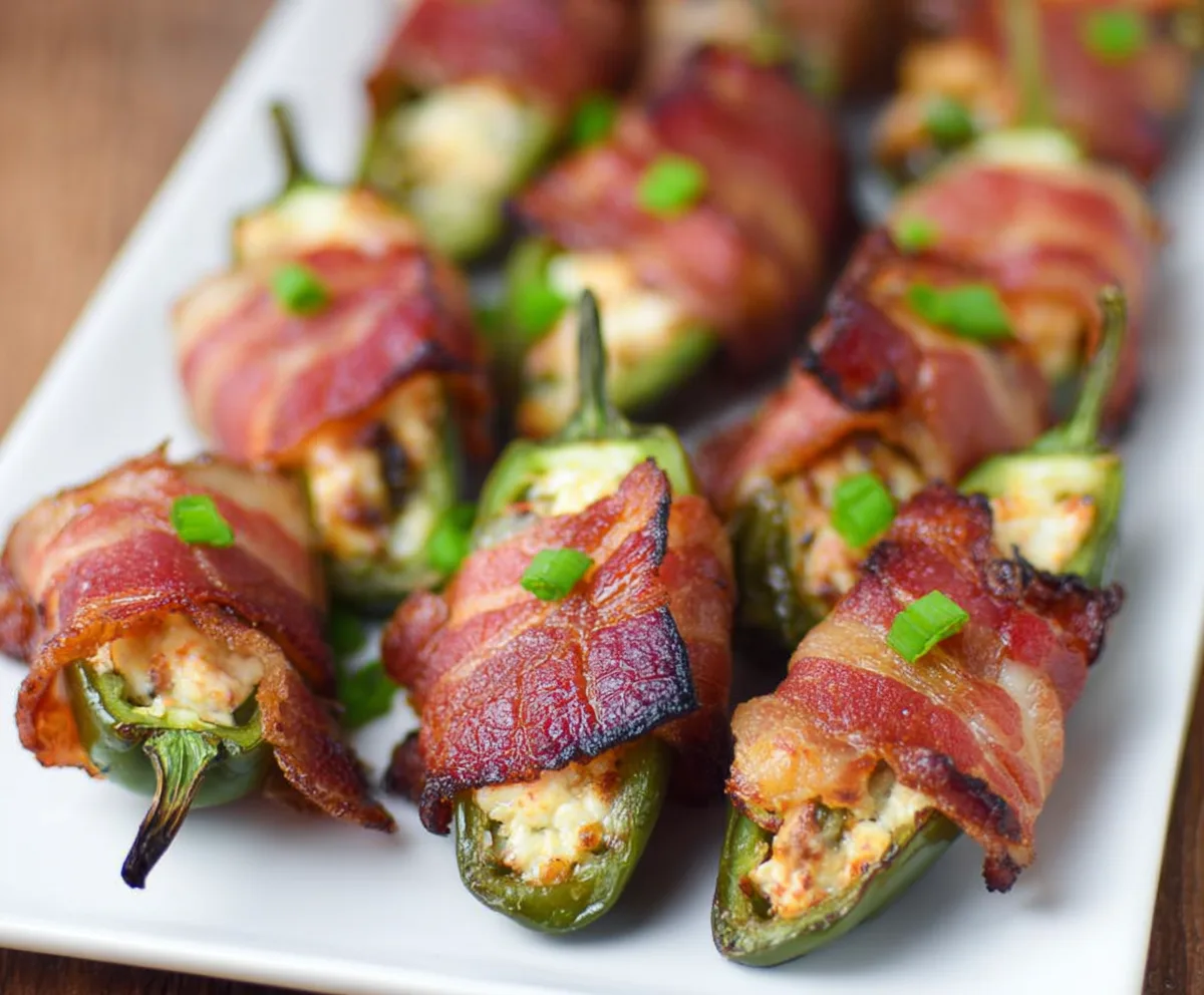 Easy Bacon Wrapped Jalapeños