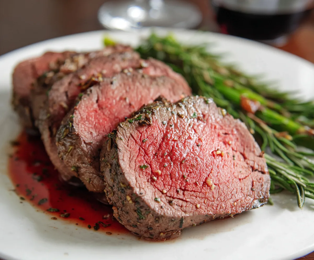 Easy Beef Tenderloin with Red Wine Sauce