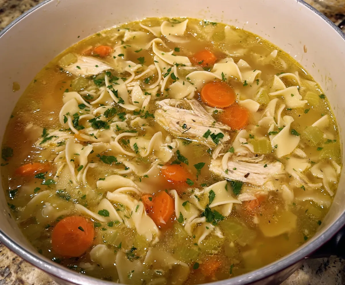 Easy Homemade Chicken Noodle Soup
