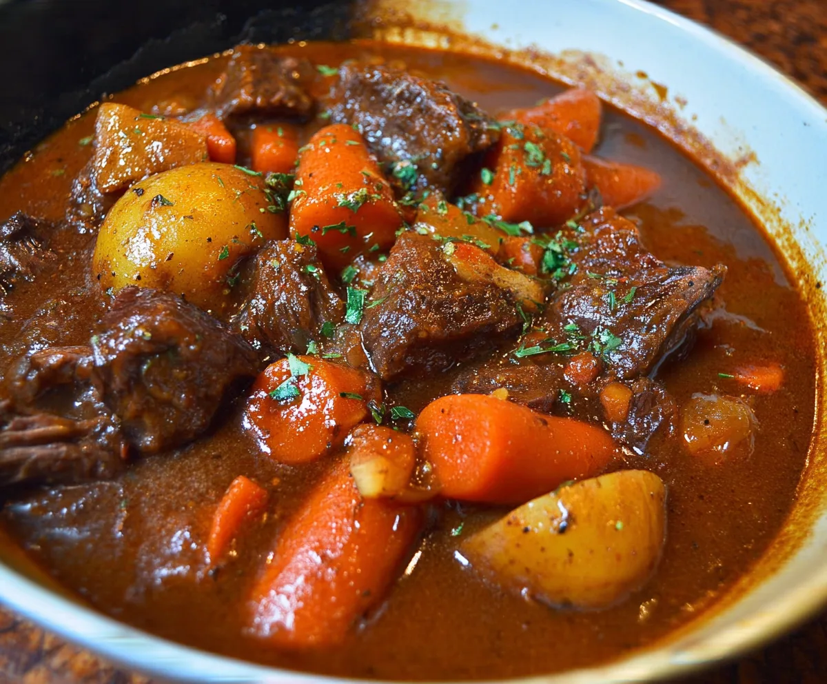 Classic Slow Cooker Beef Stew Recipe