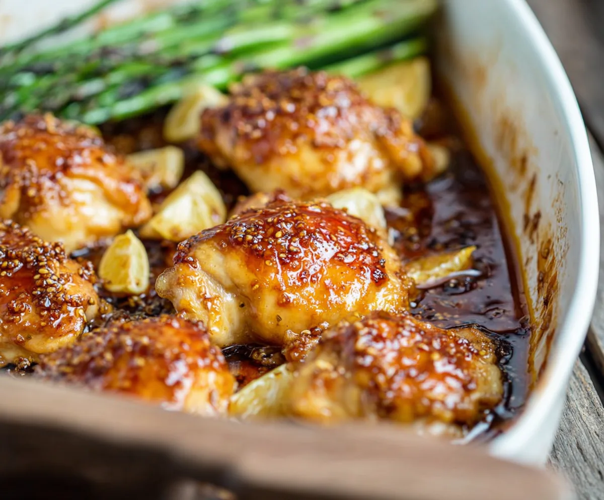 Easy Honey Garlic Chicken Bake