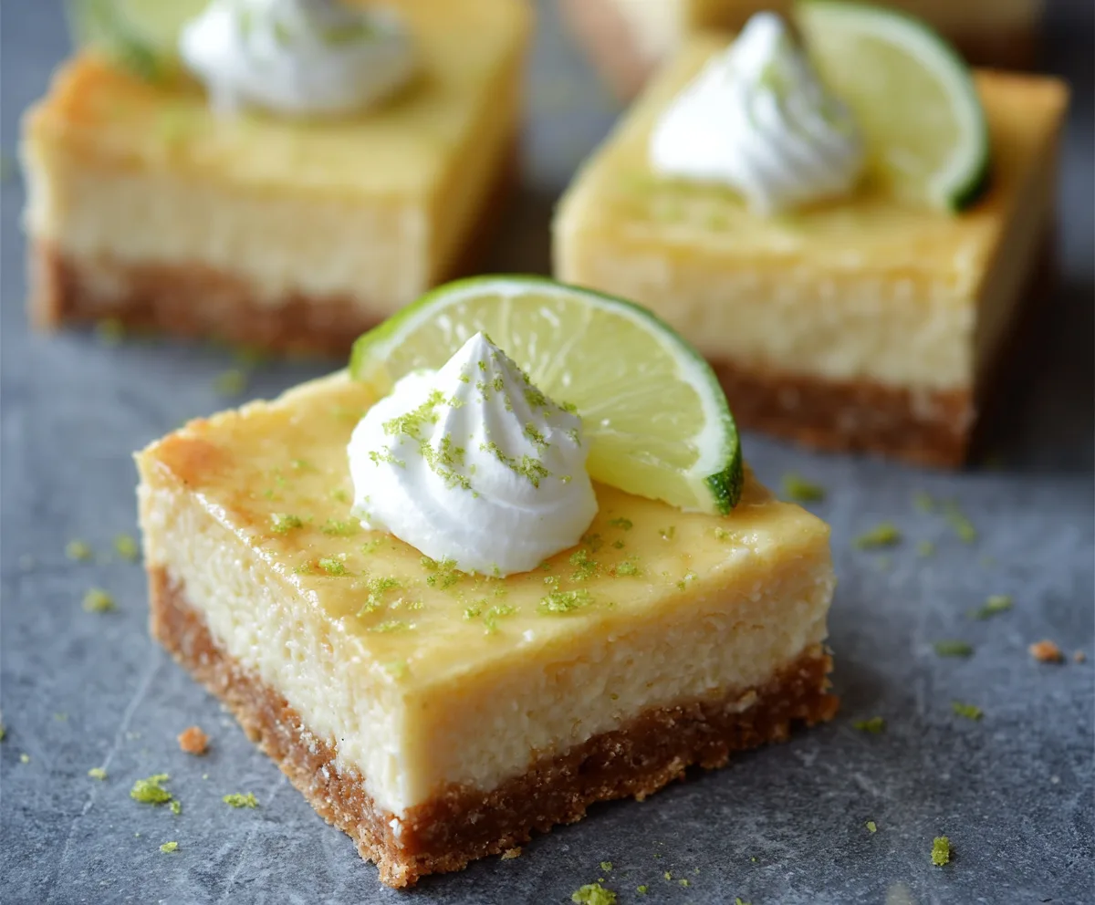 Easy Key Lime Pie Bars Recipe