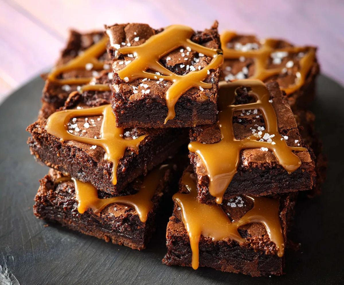 Best Salted Caramel Brownies Recipe