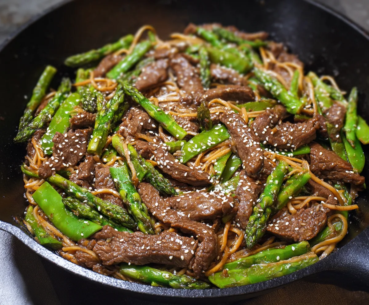 Easy Sesame Beef Stir Fry