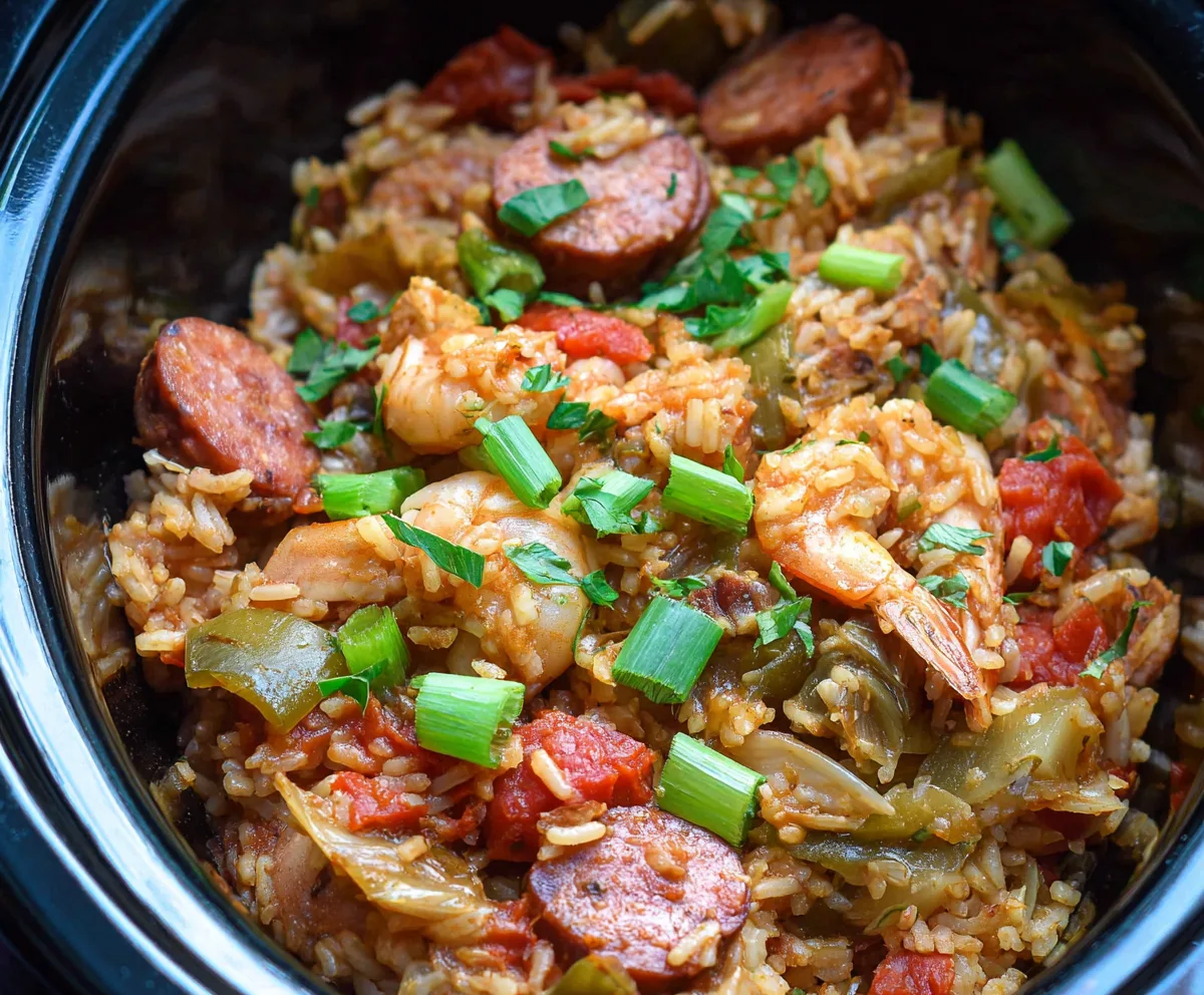 Easy Slow Cooker Jambalaya