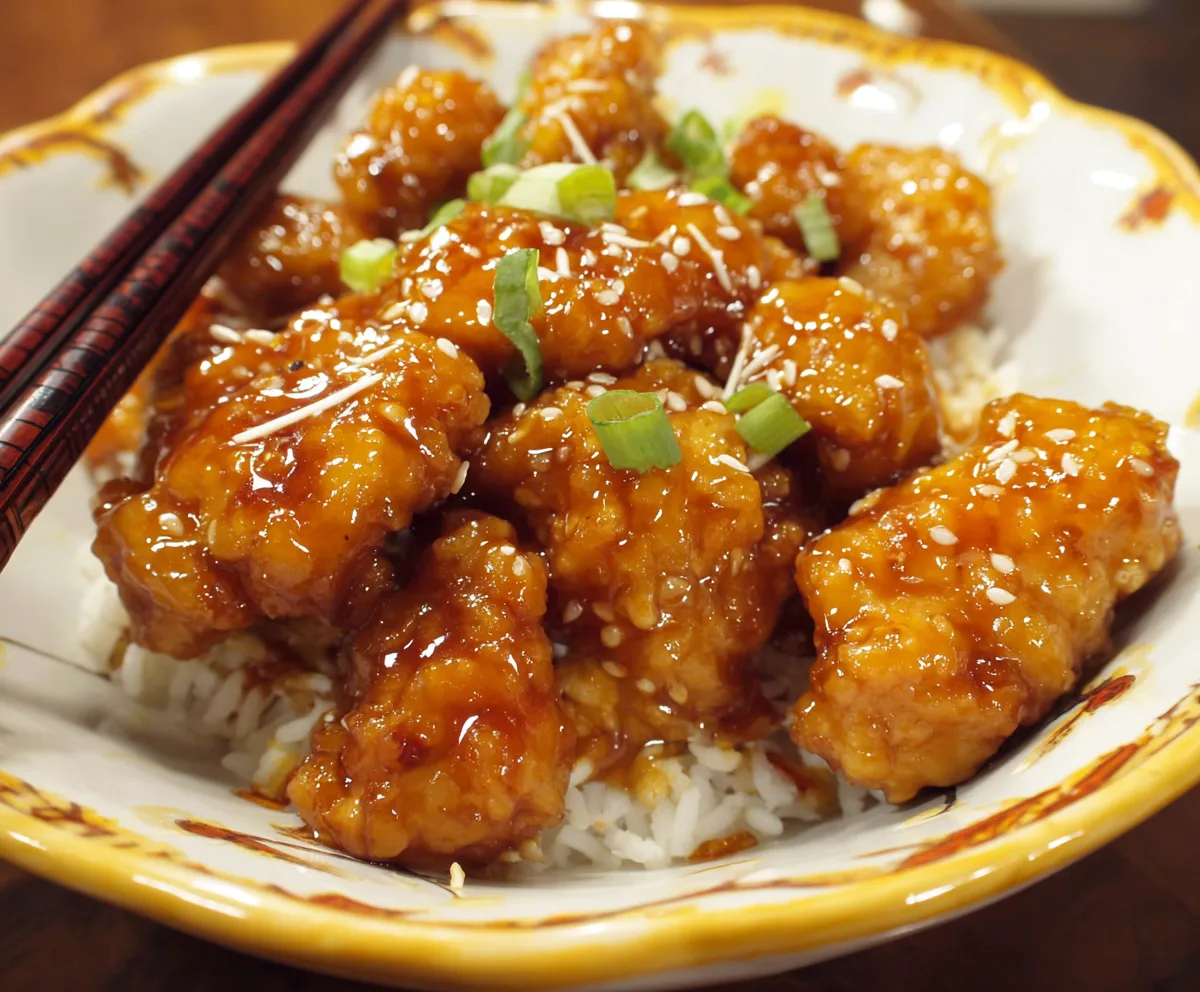 Easy Sweet & Sour Orange Chicken